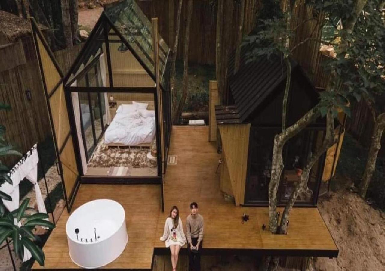 Hotel Morning Star Glamping Ban Pok Nai Esterno foto