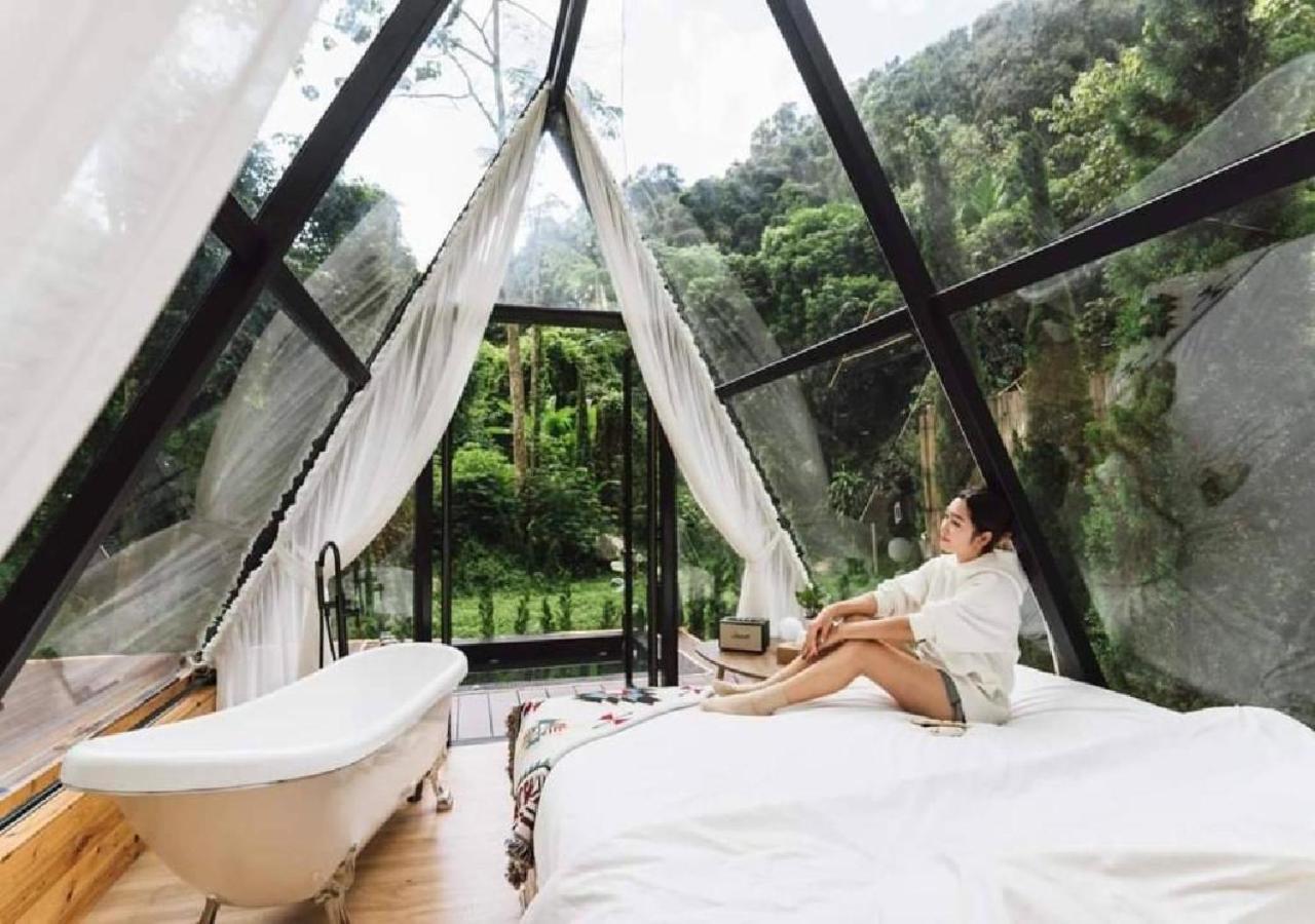 Hotel Morning Star Glamping Ban Pok Nai Esterno foto