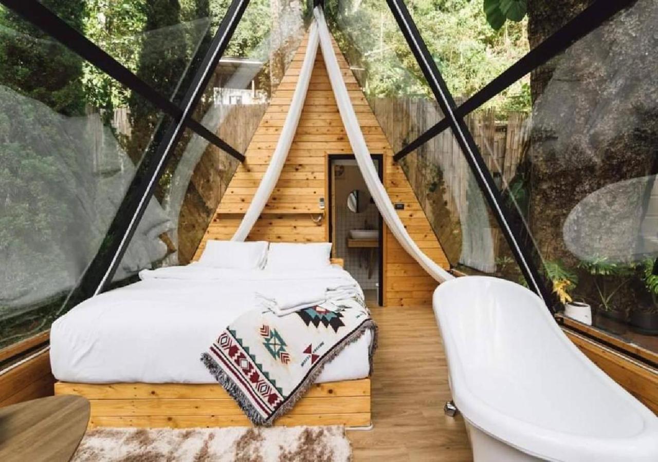 Hotel Morning Star Glamping Ban Pok Nai Esterno foto