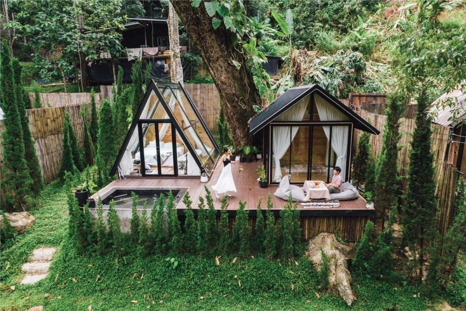 Hotel Morning Star Glamping Ban Pok Nai Esterno foto