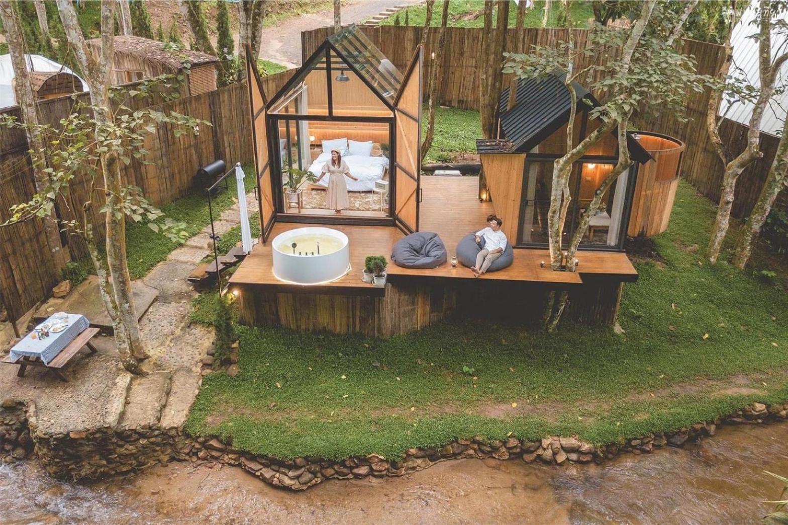 Hotel Morning Star Glamping Ban Pok Nai Esterno foto
