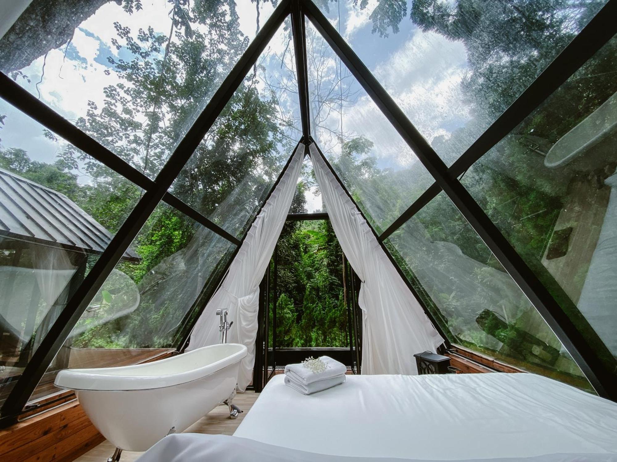 Hotel Morning Star Glamping Ban Pok Nai Esterno foto