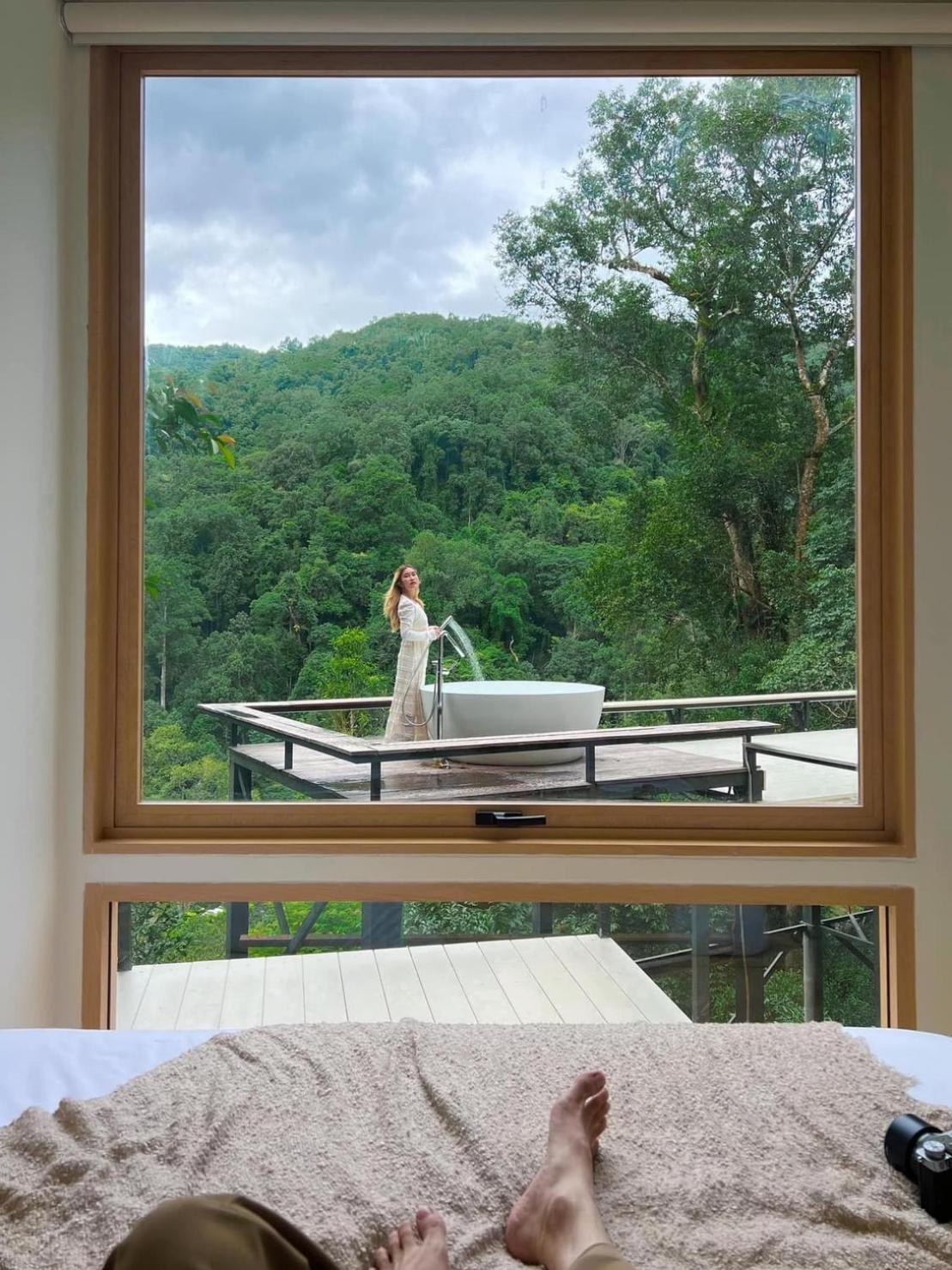 Hotel Morning Star Glamping Ban Pok Nai Esterno foto