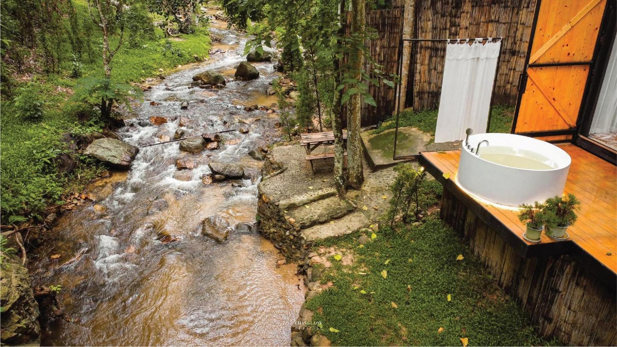Hotel Morning Star Glamping Ban Pok Nai Esterno foto