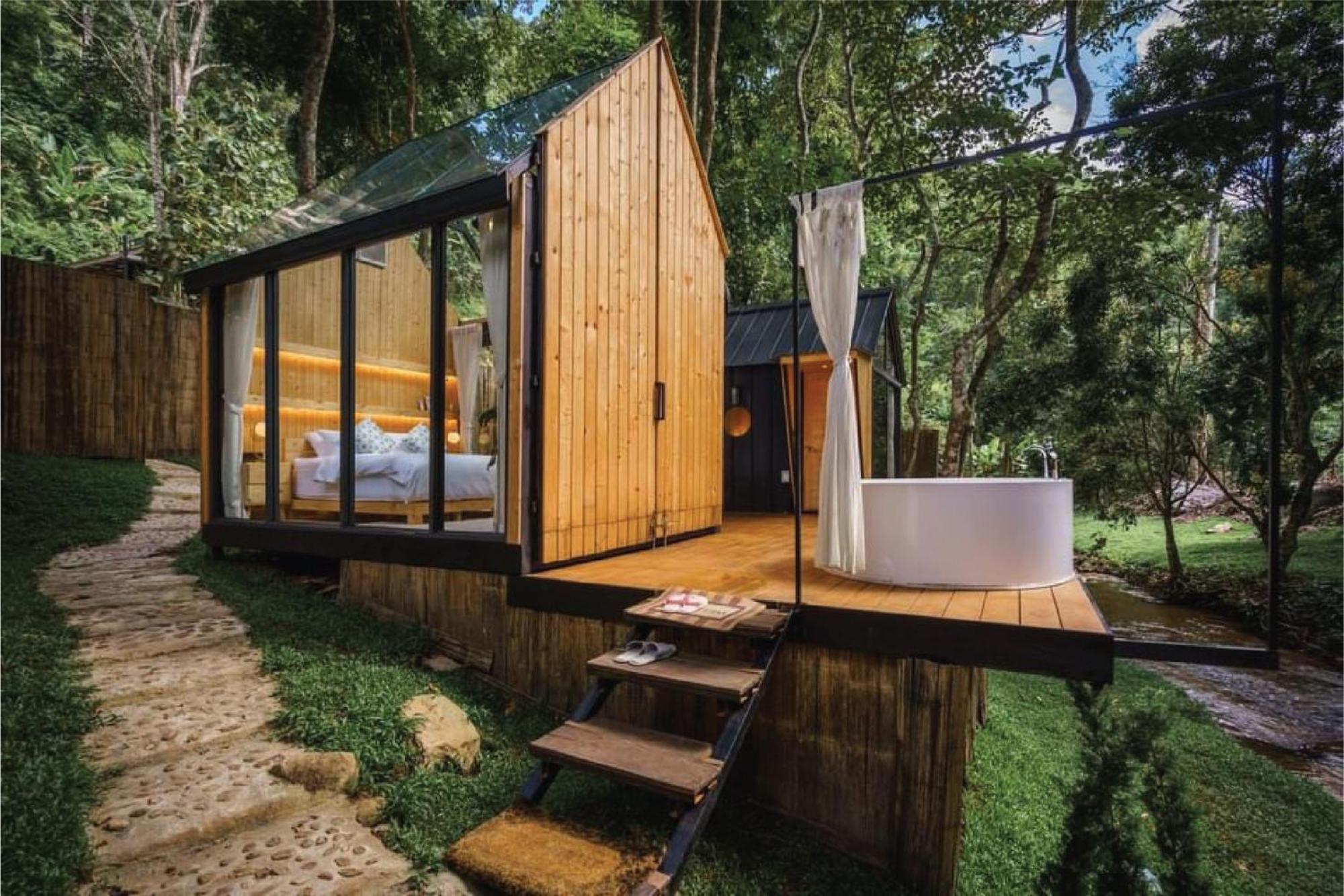 Hotel Morning Star Glamping Ban Pok Nai Esterno foto