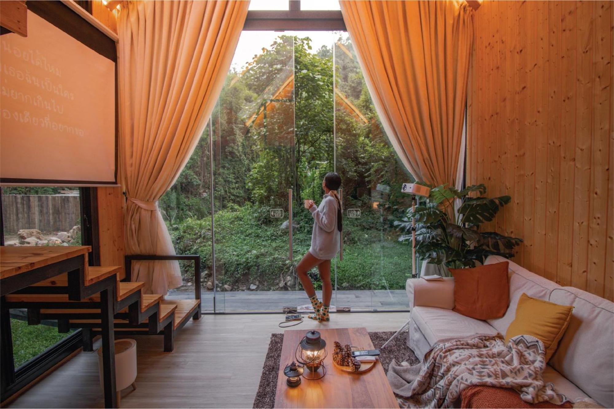 Hotel Morning Star Glamping Ban Pok Nai Esterno foto