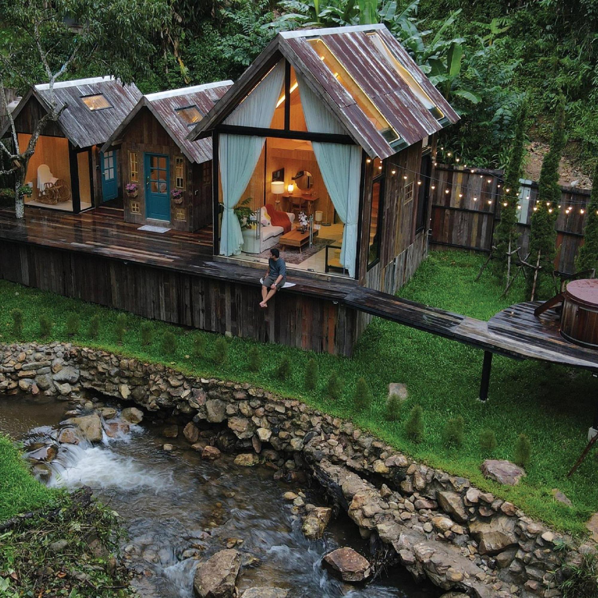 Hotel Morning Star Glamping Ban Pok Nai Esterno foto