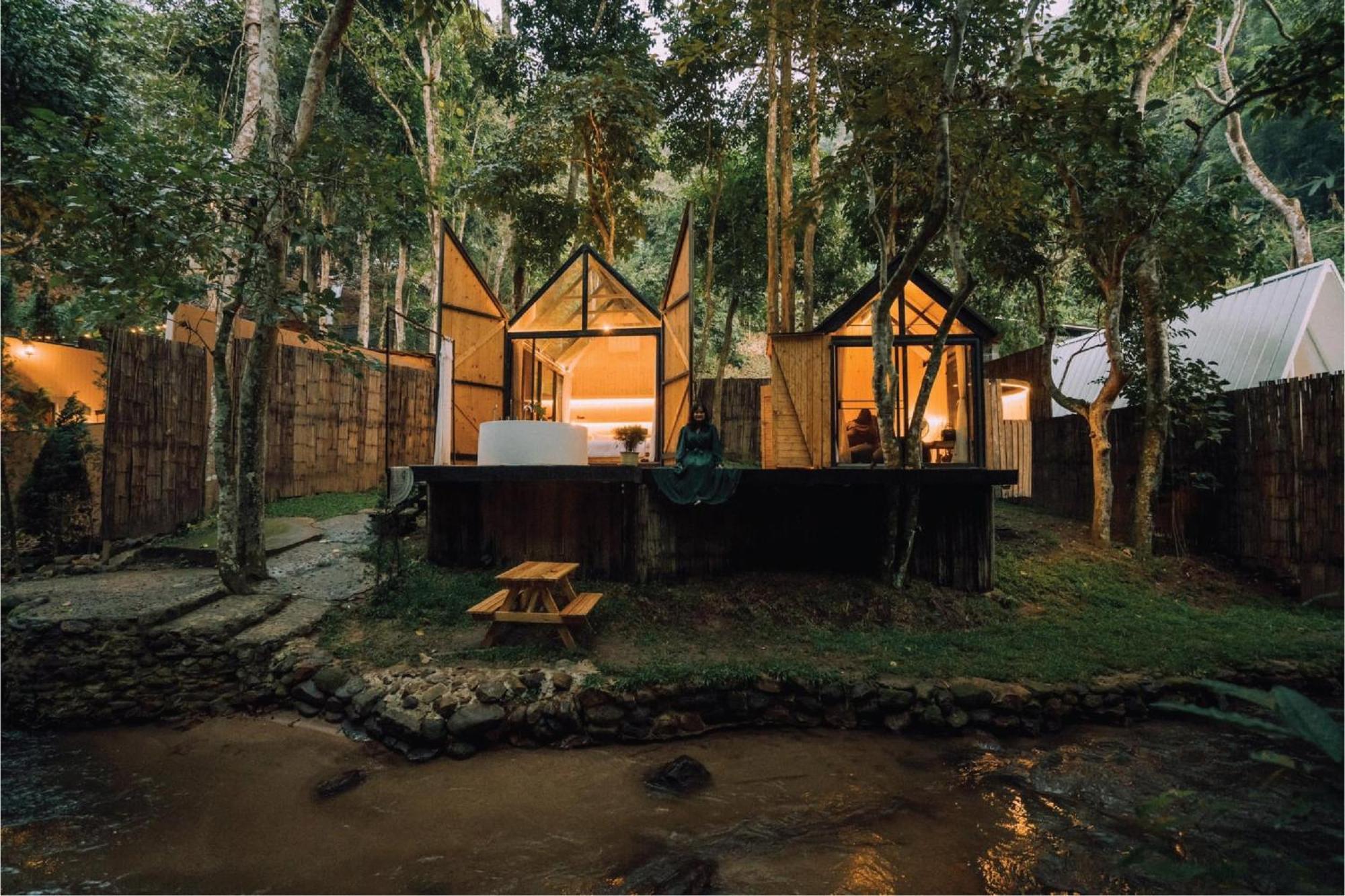 Hotel Morning Star Glamping Ban Pok Nai Esterno foto